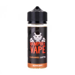 Caramel Latte 100ml Shortfill E-Liquid by Vampire Vape
