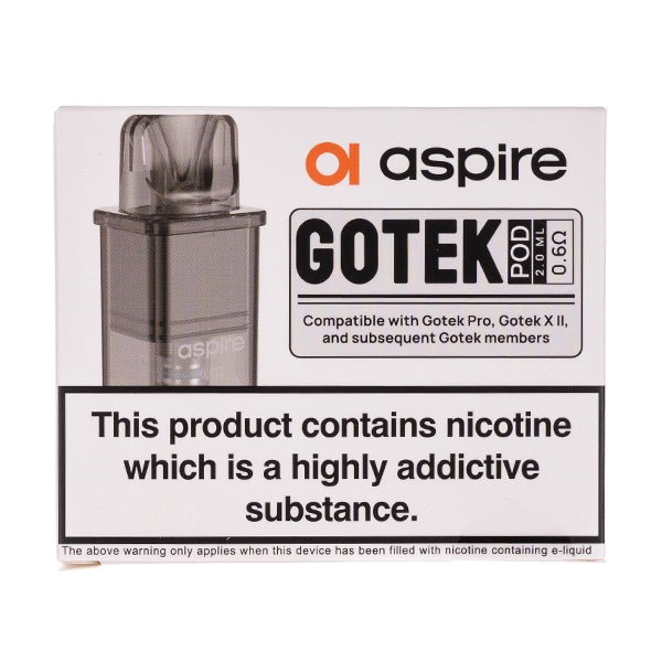 Aspire Gotek Replacement Pods - 2 Pack - Image 2