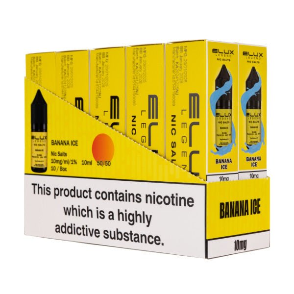 ELUX Legend Nic Salt E-Liquids - Pack of 10