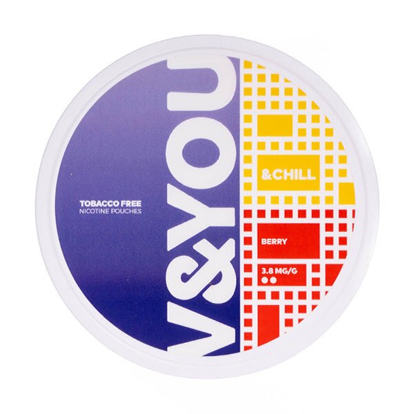 Berry &Chill Nicotine Pouches by V&YOU