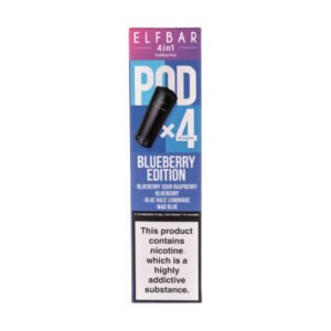 Blueberry Edition 4 in 1 Prefilled Pods by Elf Bar - 4 Pods