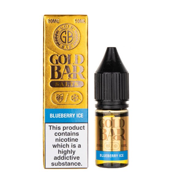 Blueberry Ice Nic Salt E-Liquid by Gold Bar