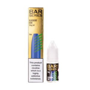 Blueberry Kiwi Nic Salt E-Liquid by Bar Series Gold Edition