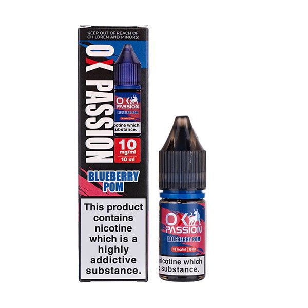 Blueberry Pom Nic Salt E-Liquid by Oxva Ox Passion