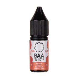 Cherry Peach Lemonade Nic Salt E-Liquid by Baa Juice
