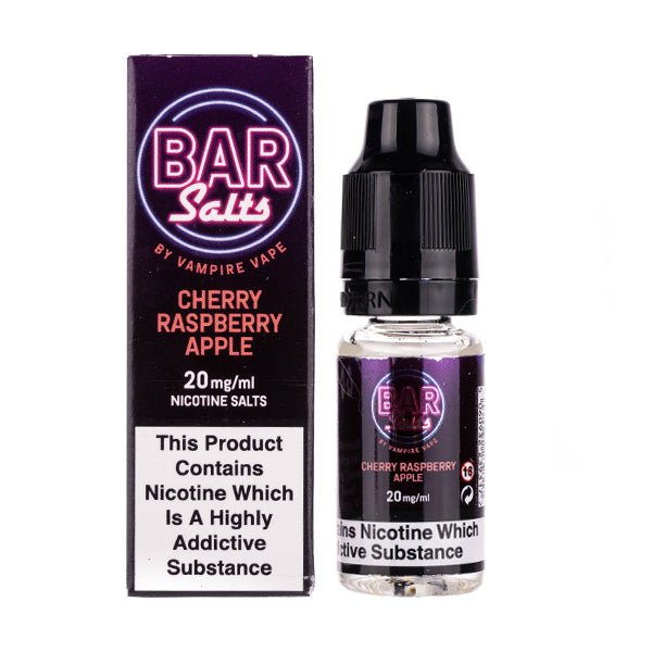 Cherry Raspberry Apple Nic Salt E-Liquid by Vampire Vape Bar Salts - Image 4