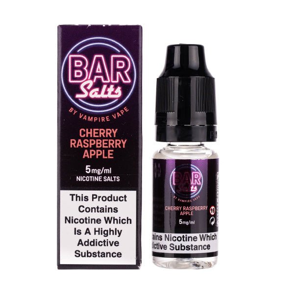 Cherry Raspberry Apple Nic Salt E-Liquid by Vampire Vape Bar Salts - Image 2