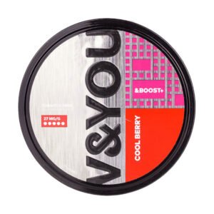 Cool Berry &Boost+ Nicotine Pouches by V&YOU