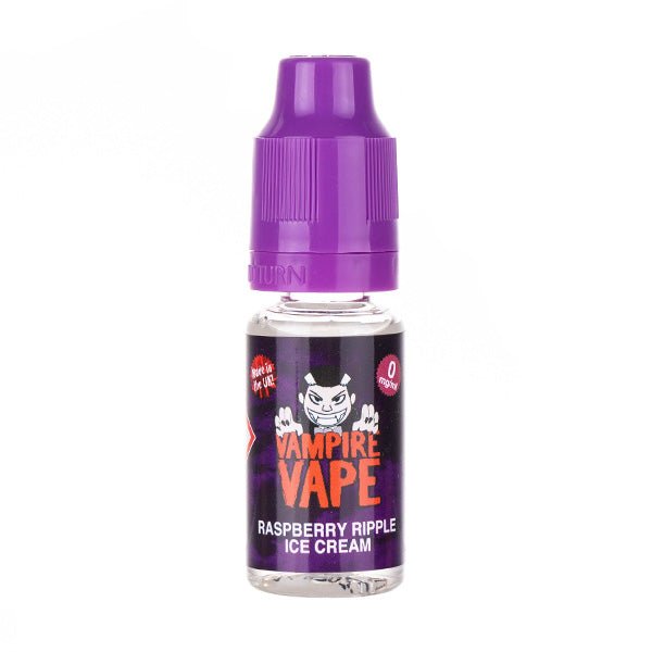 Raspberry Ripple Ice Cream E-Liquid by Vampire Vape