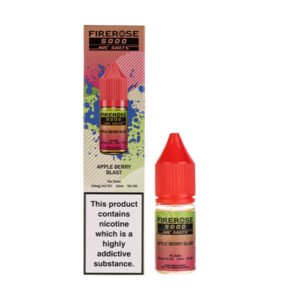 Apple Berry Blast Nic Salt E-Liquid by Elux Firerose 5000