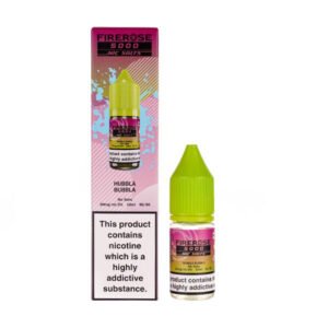 Hubble Bubbla Nic Salt E-Liquid by Elux Firerose 5000