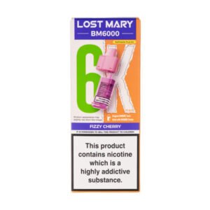 Fizzy Cherry BM6000 Prefilled Pod + Refill by Lost Mary