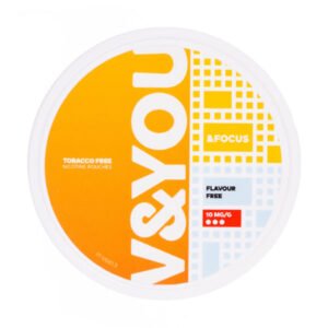 Flavour Free &Focus Nicotine Pouches by V&YOU