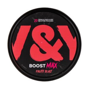 Frutti Blast Boost Max Nicotine Pouches by V&YOU