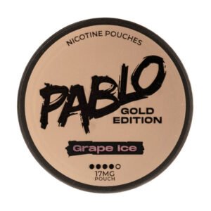 Grape Ice Gold Edition Nicotine Pouches by Pablo