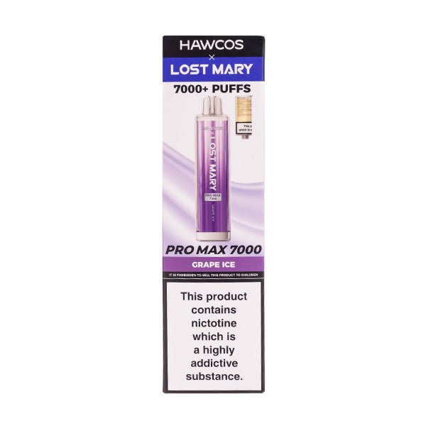 Lost Mary x Hawcos Pro Max 7000 Disposable Vape - Image 9