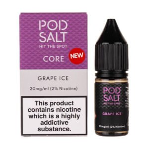 Grape Ice Nic Salt E-Liquid by Pod Salt Core