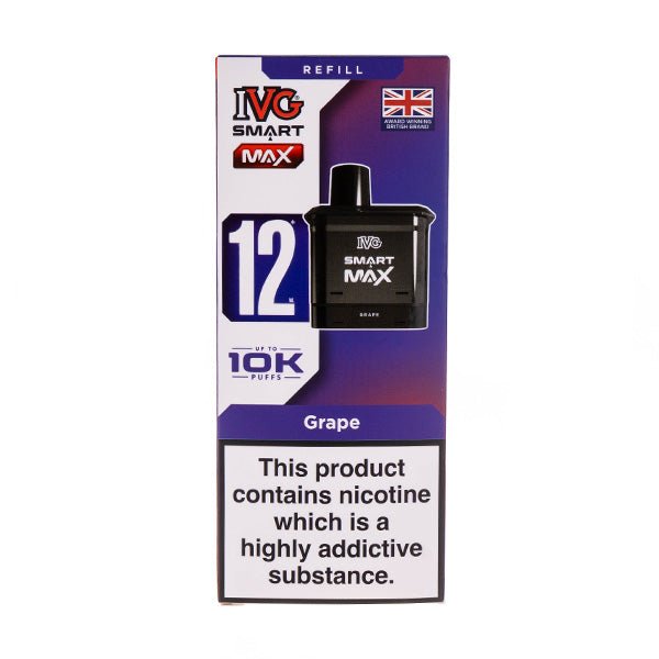 Grape Smart Max Prefilled Pod + Refill by IVG