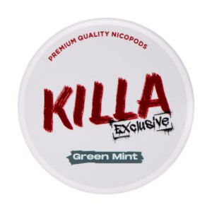 Green Mint Nicotine Pouches by Killa Exclusive