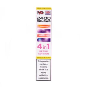 Retro Edition IVG 2400 Reload Replacement Pods - 4 Pack