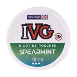 Spearmint Nicotine Pouches by IVG