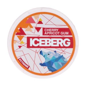 Extreme Cherry Apricot Gum Nicotine Pouches by Iceberg
