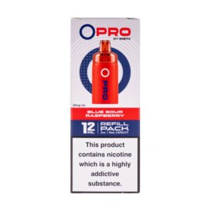 Blue Sour Raspberry O Pro Prefilled Pod + Refill by INSTA