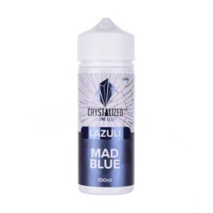 Lazuli Mad Blue 100ml (50/50) Shortfill E-Liquid by Crystalized