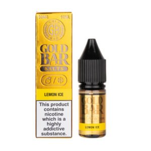 Lemon Ice Nic Salt E-Liquid by Gold Bar