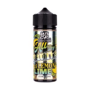 Lemon Lime 100ml Shortfill E-Liquid by Wick Addiction