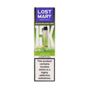 Lemon Lime Nera 15k Prefilled Pod + Refill by Lost Mary