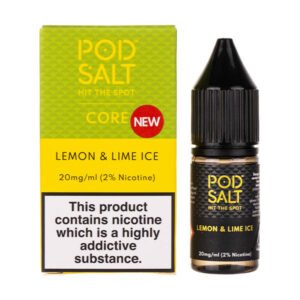Lemon & Lime Juice Nic Salt E-Liquid by Pod Salt Core