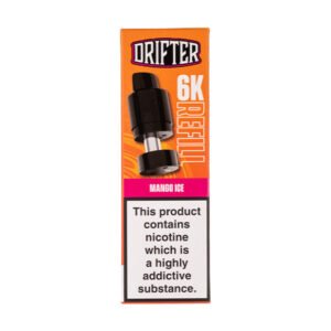 Mango Ice Drifter 6000 V2 Prefilled Pod + Refill by Drifter