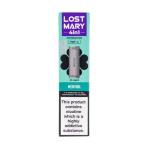 Menthol 4-in-1 Prefilled Pods by Lost Mary
