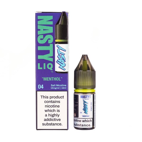 Menthol Nic Salt E-Liquid by Nasty Liq