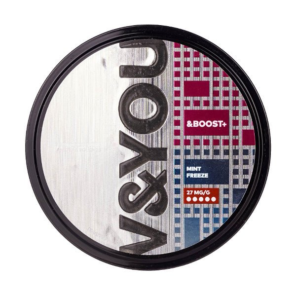 Mint Freeze &Boost+ Nicotine Pouches by V&YOU