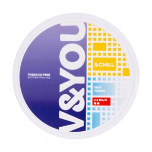 Mint Freeze &Chill Nicotine Pouches by V&YOU