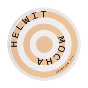 Mocha 3/4 Nicotine Pouches by Helwit