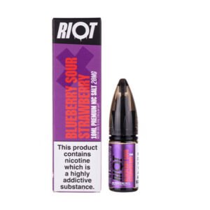 Blueberry Sour Strawberry Nic Salt E-Liquid by Riot Squad X