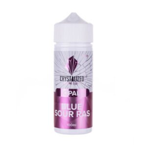 Opal Blue Sour Ras 100ml (50/50) Shortfill E-Liquid by Crystalized