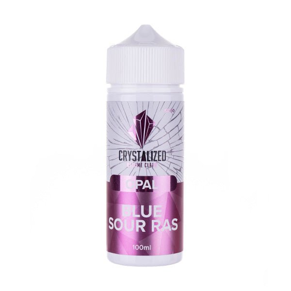 Opal Blue Sour Ras 100ml (50/50) Shortfill E-Liquid by Crystalized