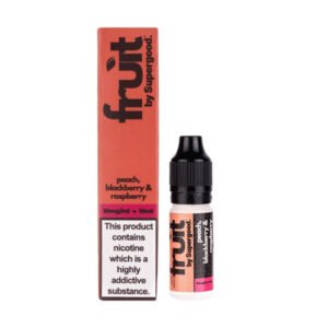 Peach, Blackberry & Raspberry Nic Salt E-Liquid by Supergood
