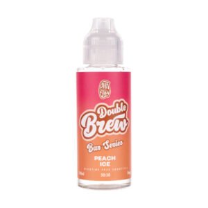 Peach Ice Double Brew Bar Series 100ml (50/50) by Ohm Brew