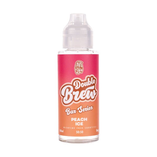 Peach Ice Double Brew Bar Series 100ml (50/50) by Ohm Brew