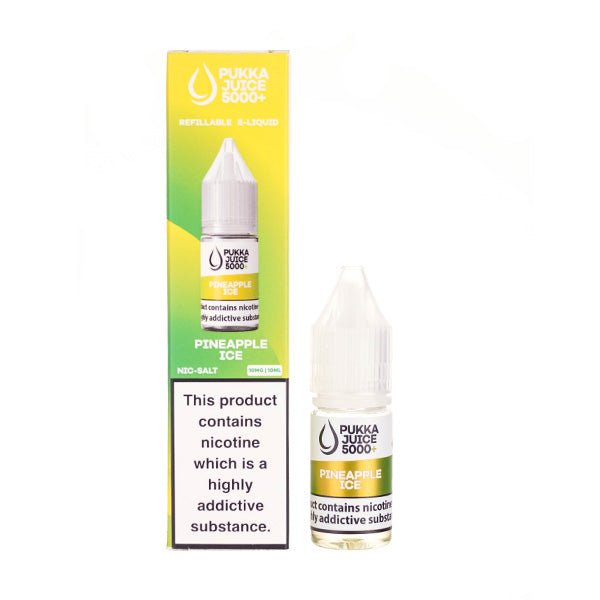Pineapple Ice Nic Salt E-Liquid by Pukka Juice 5000+