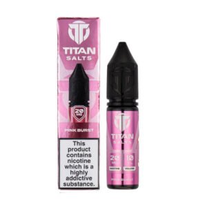 Pink Burst Nic Salt E-Liquid by Gold Bar Titan