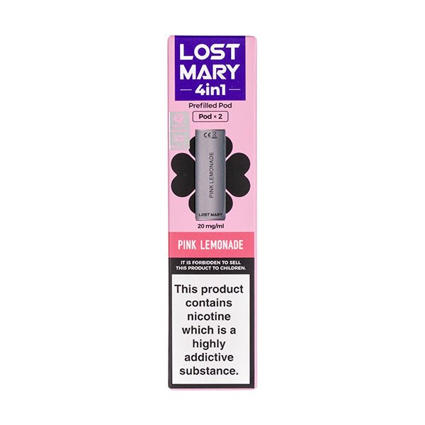 Pink Lemonade 4-in-1 Prefilled Pods by Lost Mary