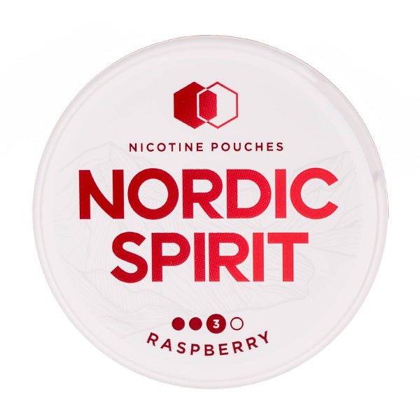 Raspberry Standard Nicotine Pouches by Nordic Spirit - Image 2