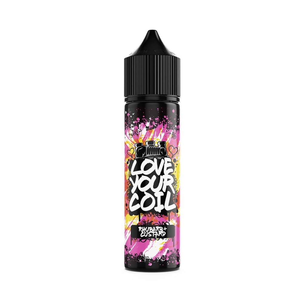 Rhubarb & Custard 50ml Shortfill E-Liquid by Love Your Coil