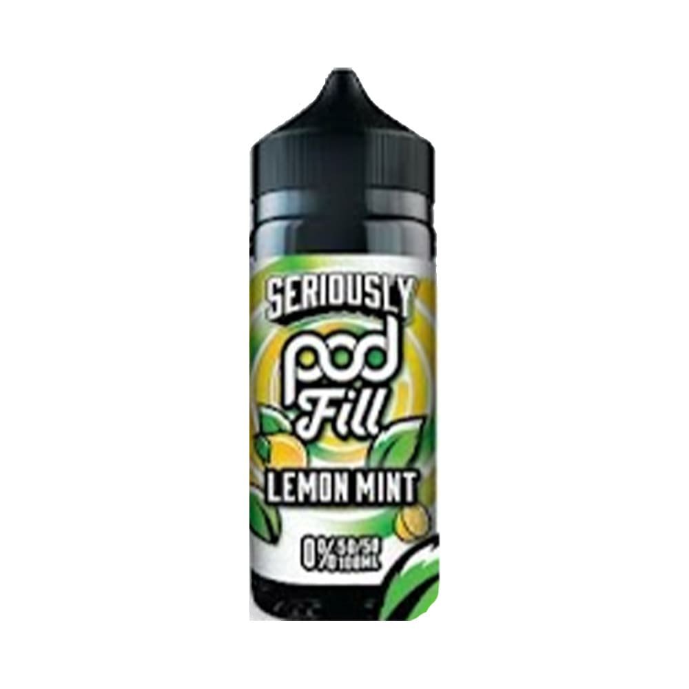 Lemon Mint 100ml Seriously Pod Fill 50/50 Shortfill